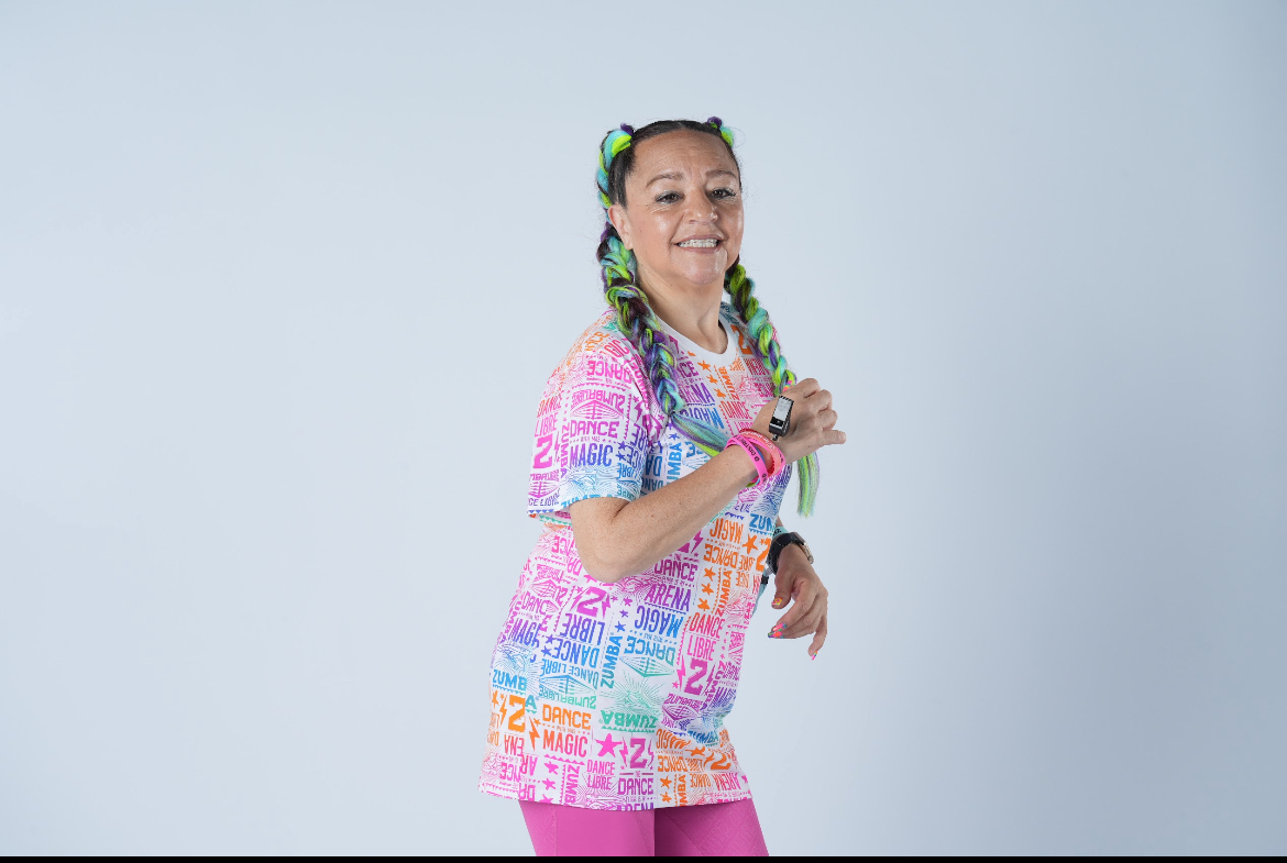 Geovy, Zumba instructor