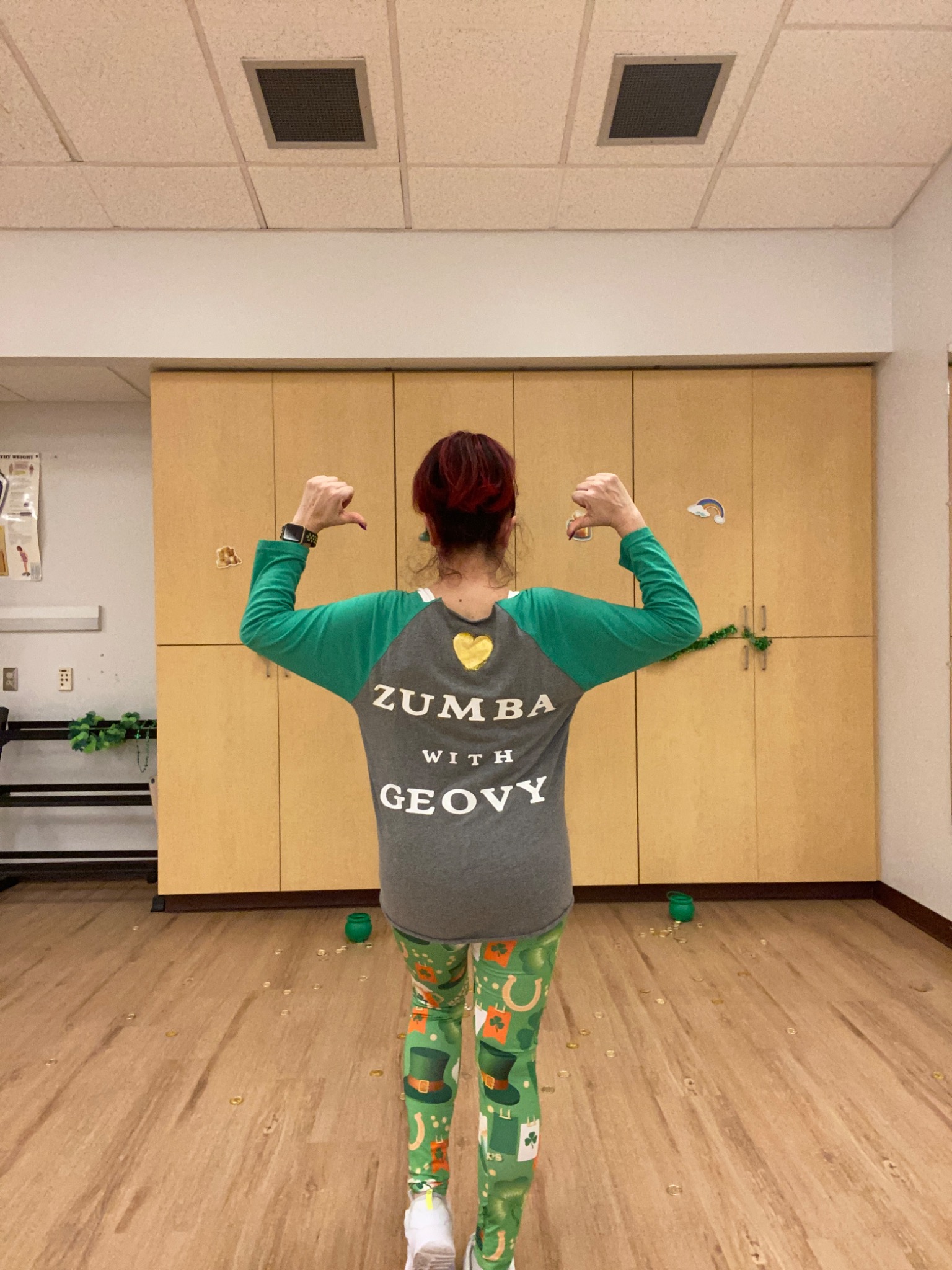 Zumba with Geovy themed class