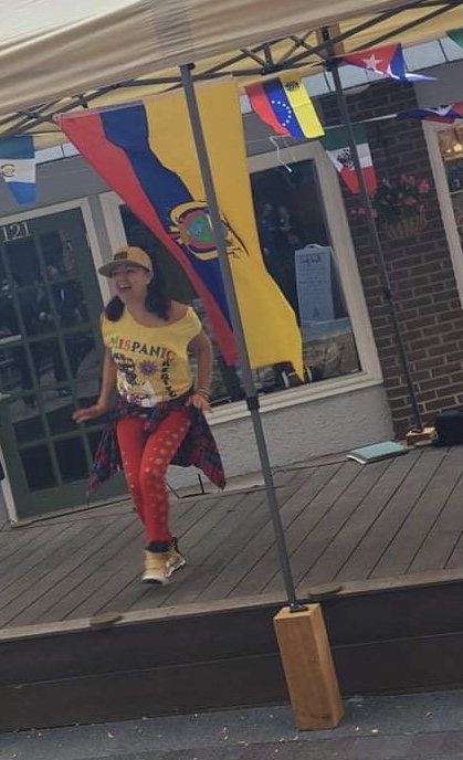 Zumba with Geovy celebrating Hispanic heritage
